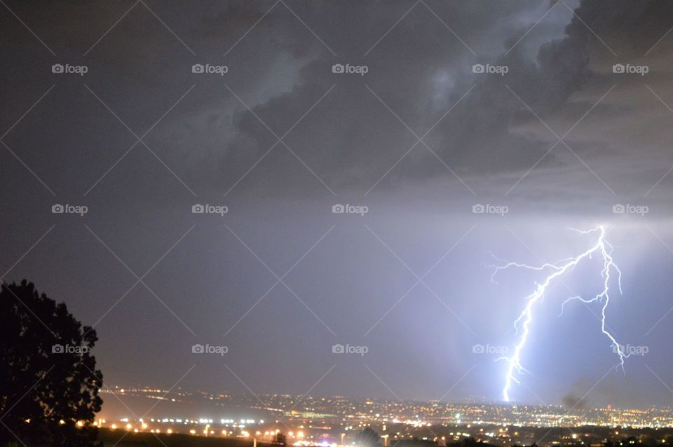 Summer Lightning in New Mexico