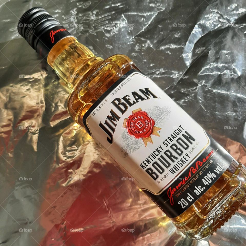 Jim beam bottle