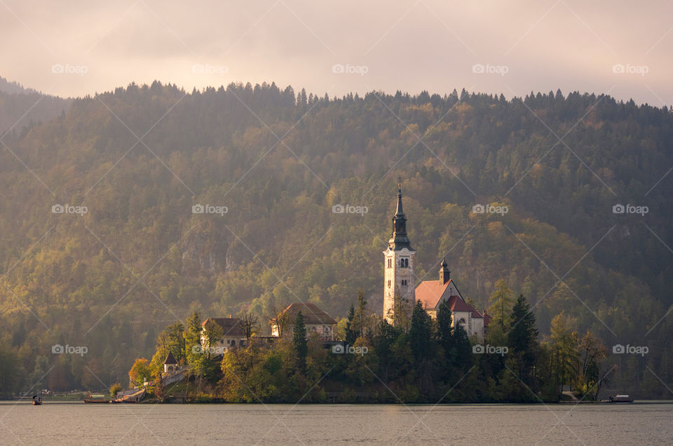 The church on the island