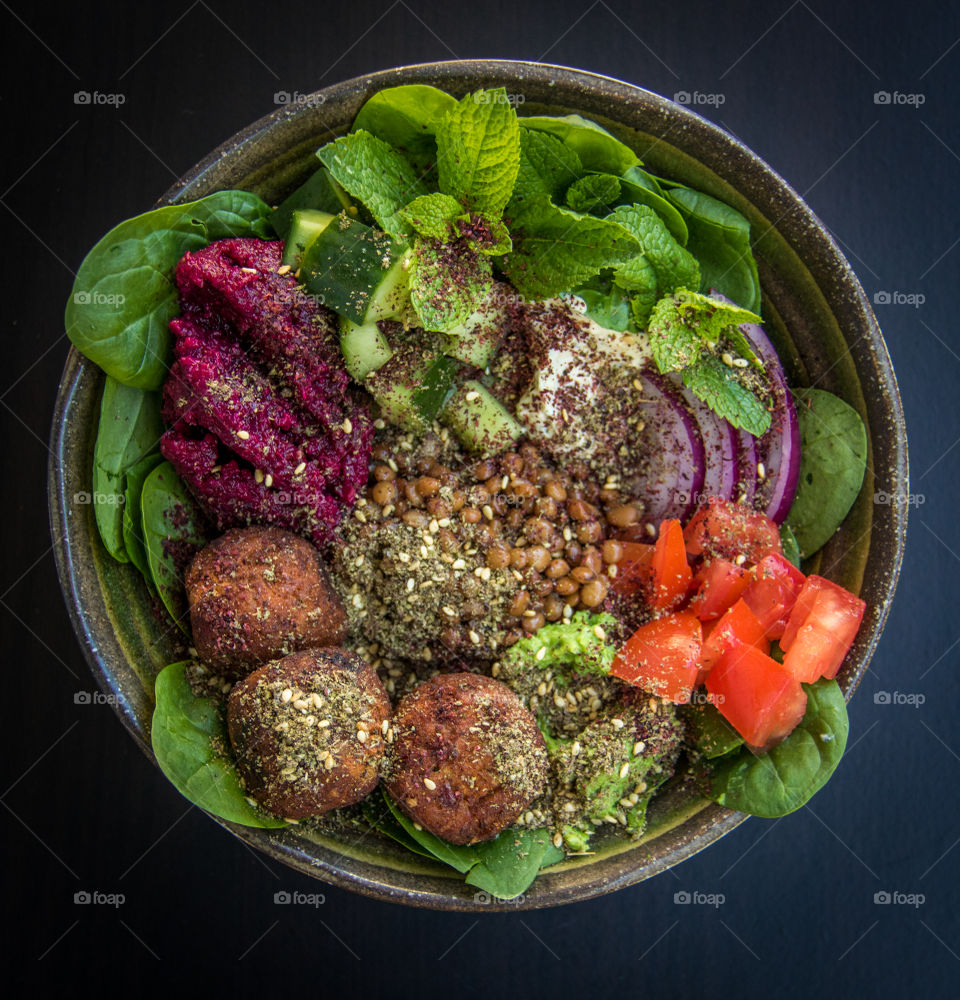 Falafel bowl