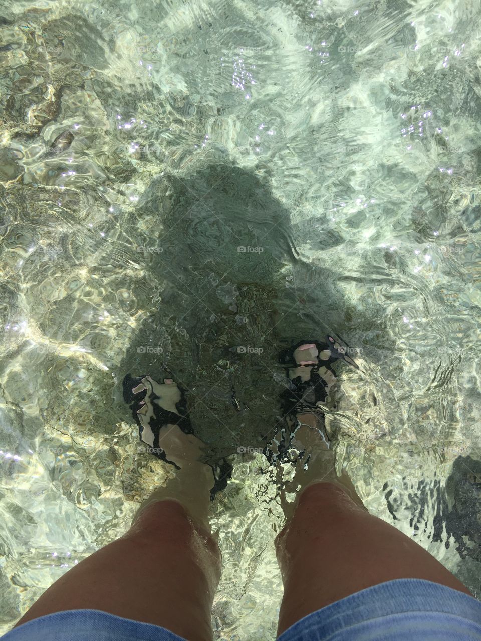 Toes in the water 