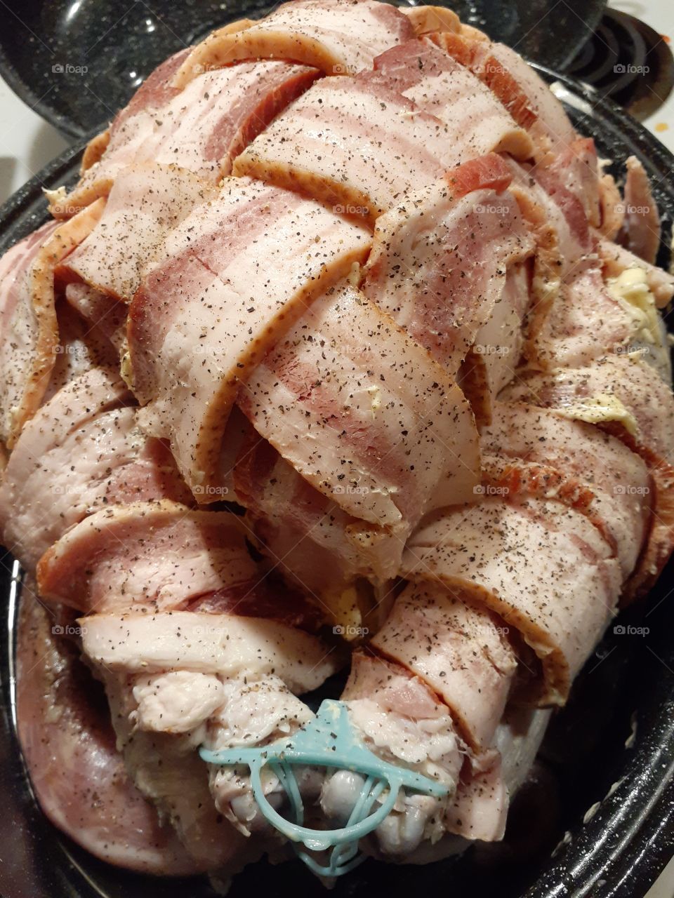 Bacon Wrapped Turkey