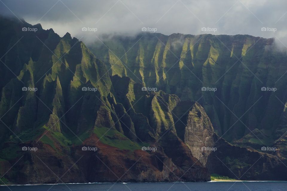 Gorgeous Napali coastline of Kauai