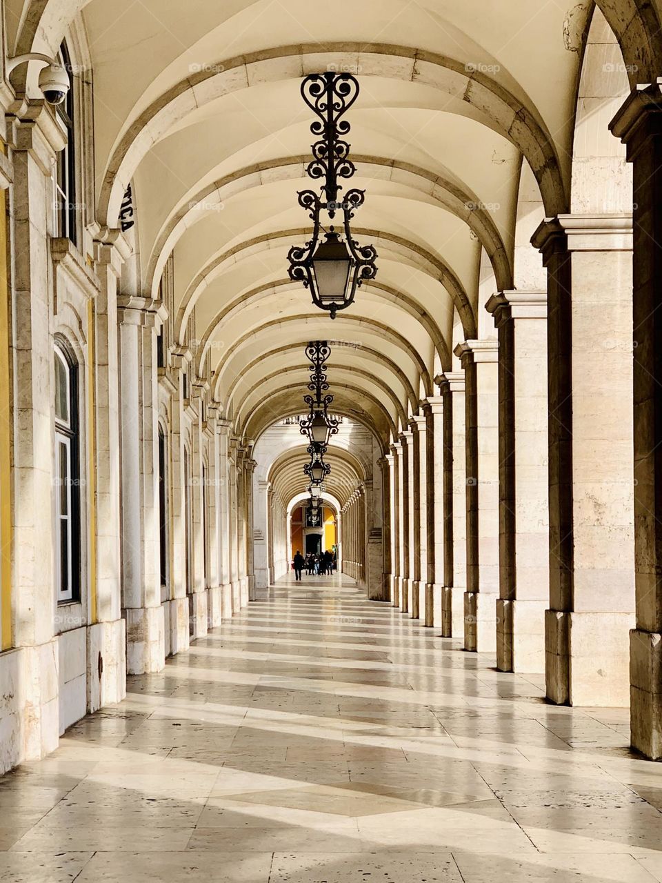 City hallway