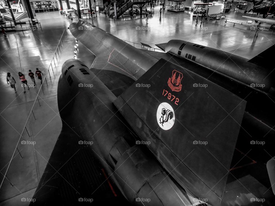The SR-71 Blackbird 