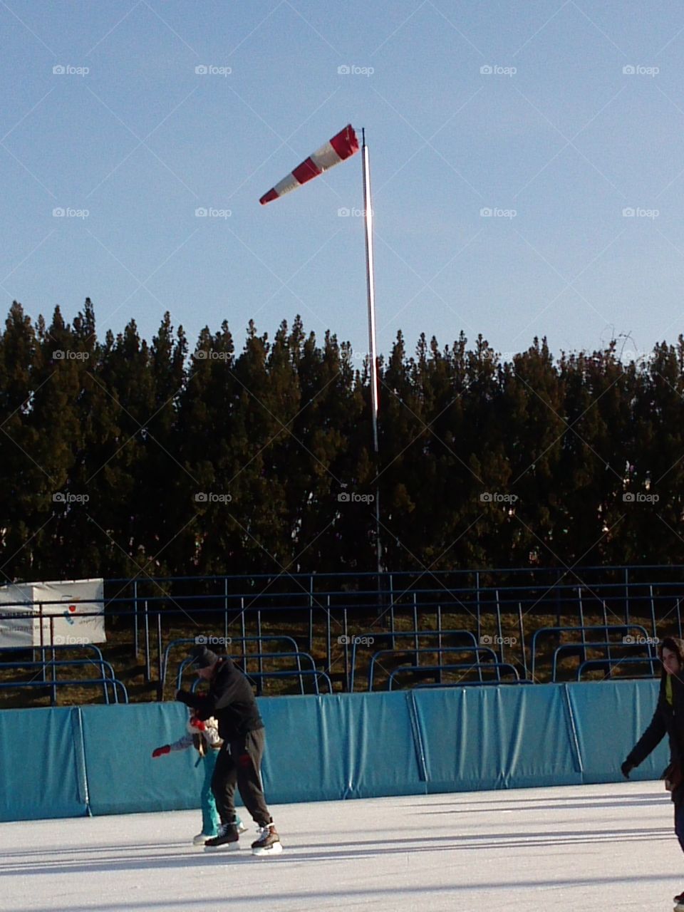 ice skating outdoor ring