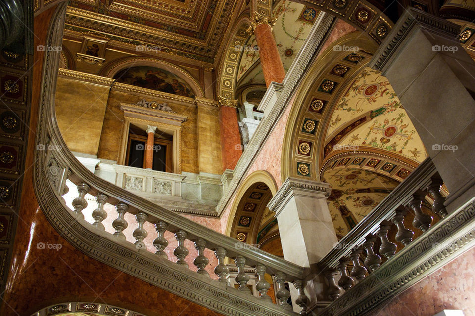 Low angle view of a opera house