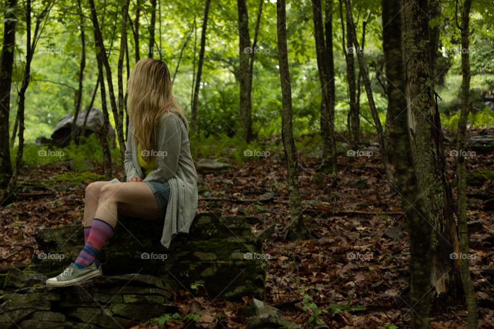 Mom getting a chance to enjoy the outdoors