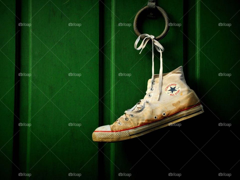 Converse all star green objects shoes