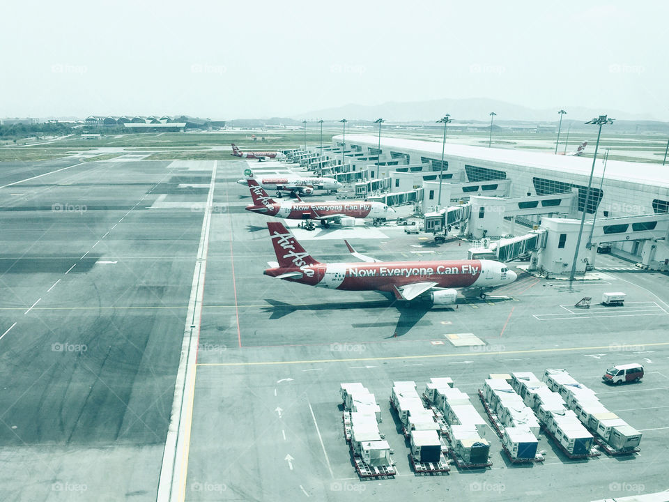 Kuala Lumpur International Airport also known as KLIA.