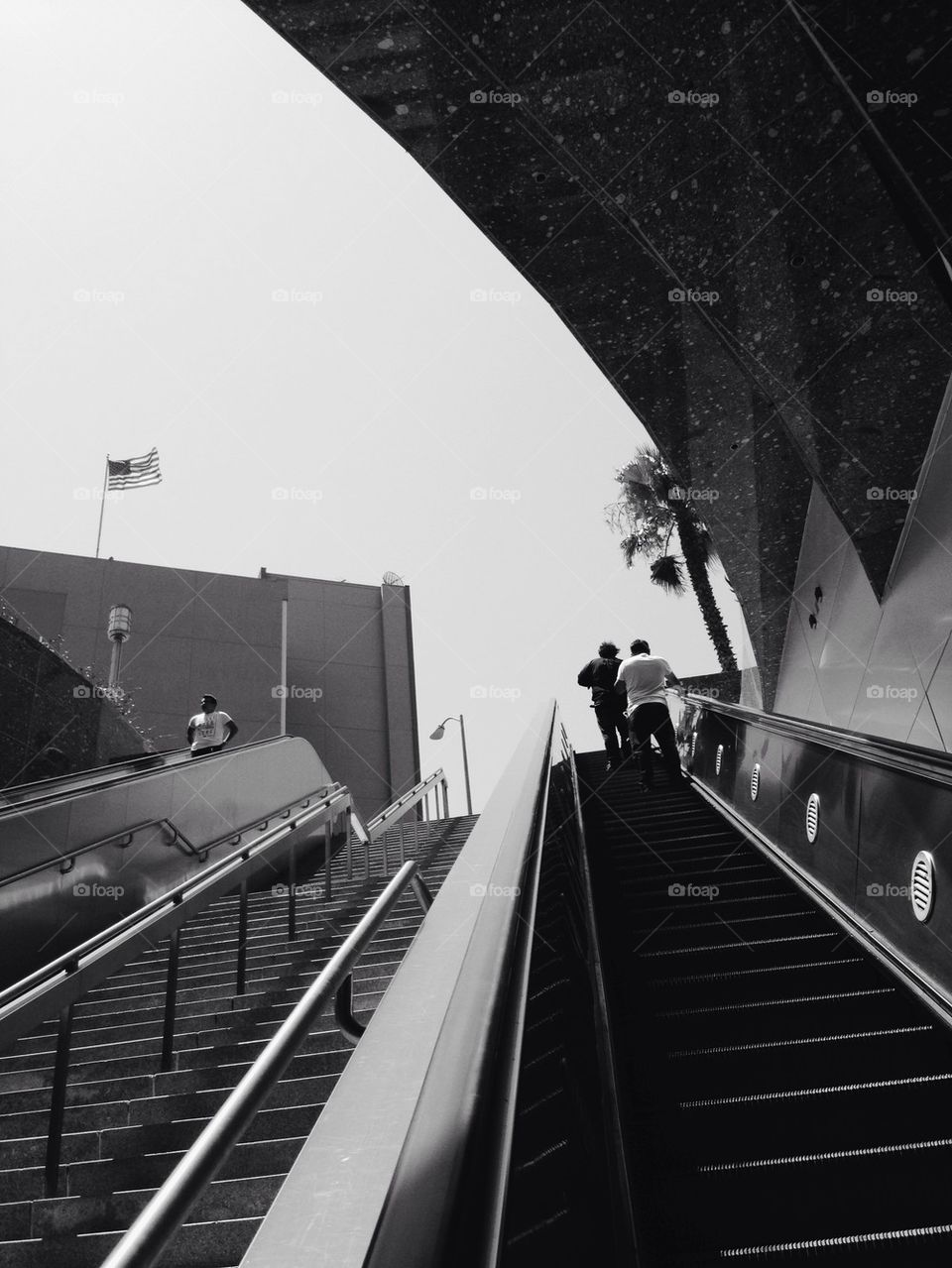 People on Escalator