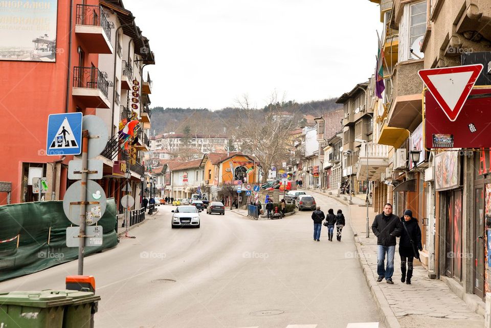 Street in Bulgaria