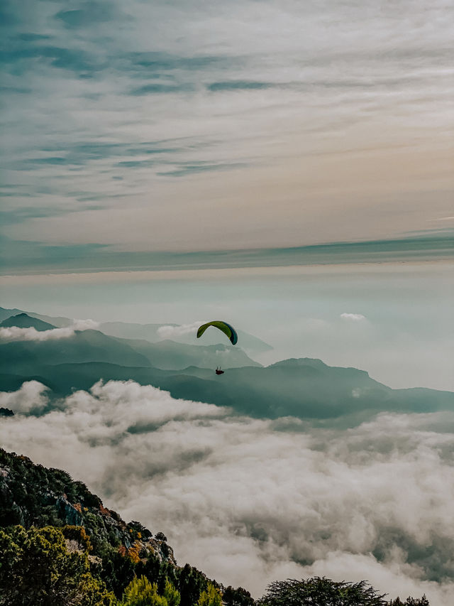 In the sky 