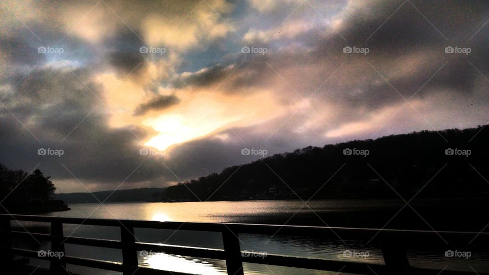 River Styx Sunshine. I took this pic on 12/10/2015 on the River Styx bridge in New Jersey