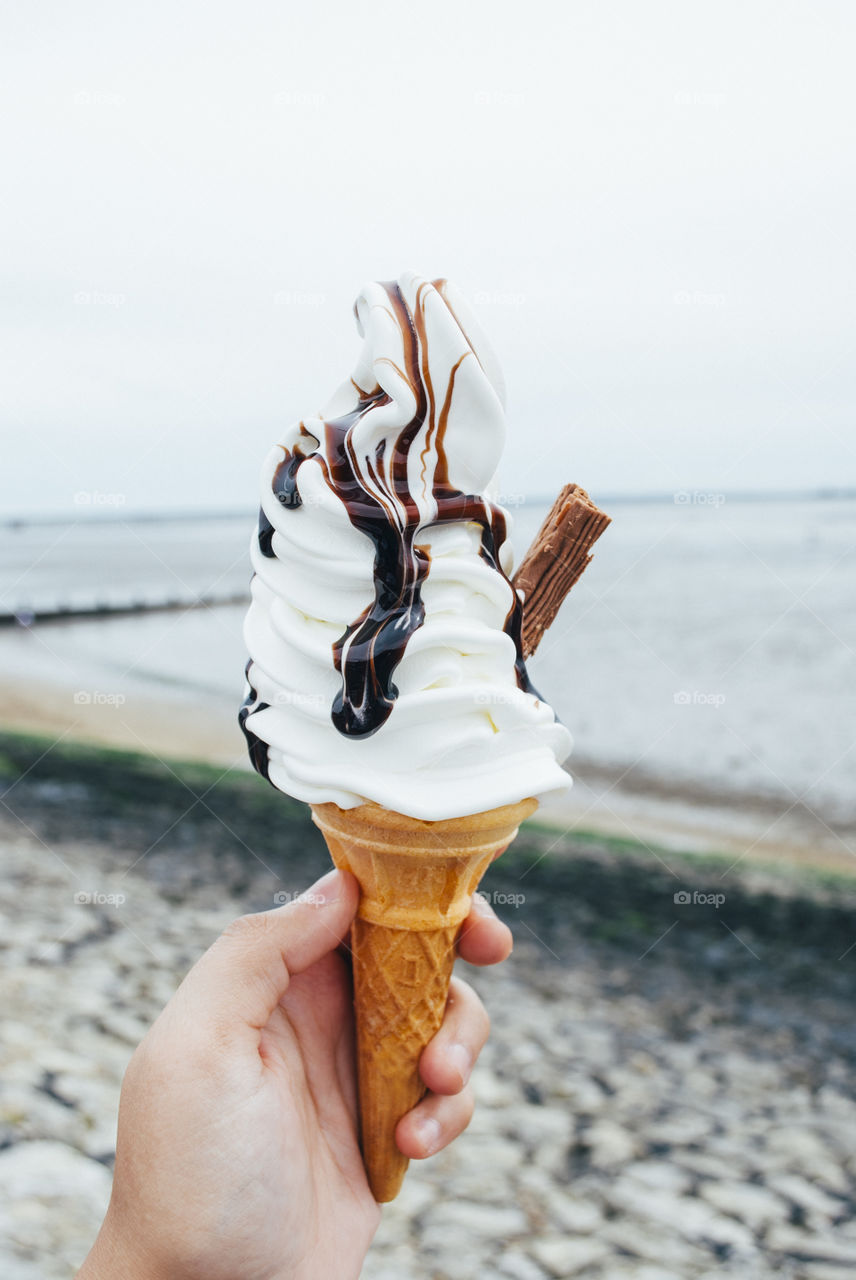 Ice Cream at the Seaside