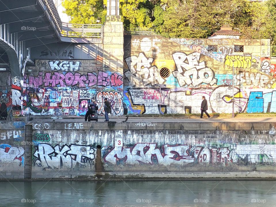 quai du Danube à Vienna