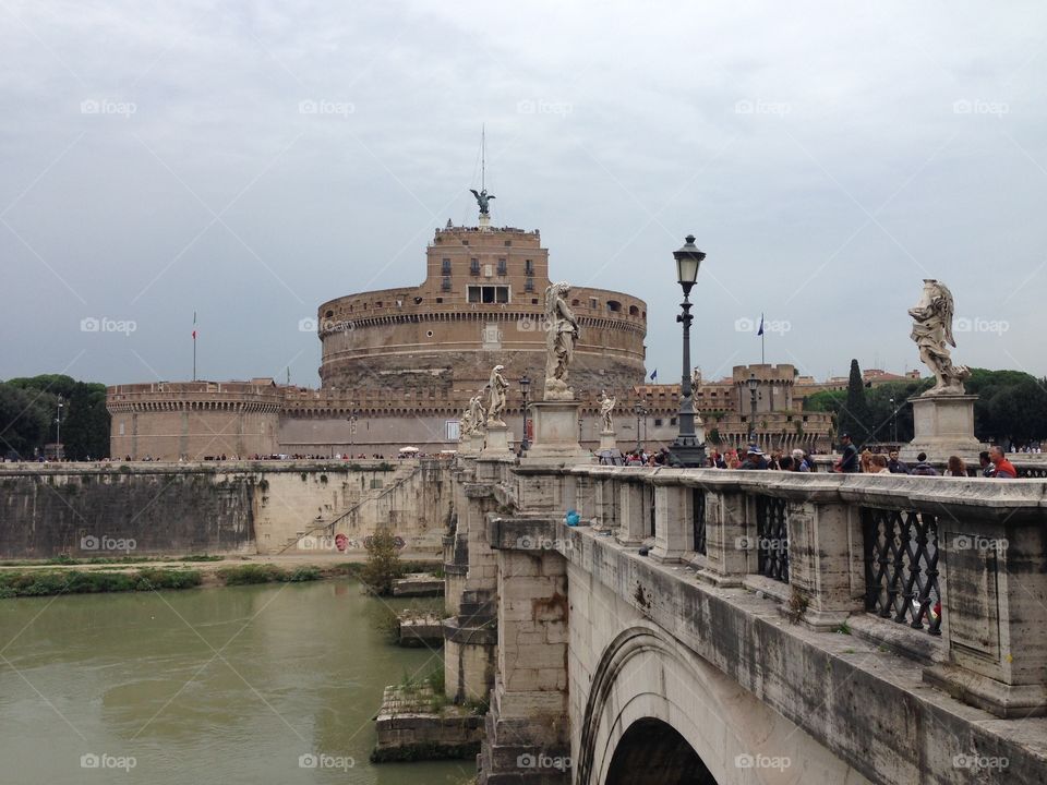 Tiber River, Rome 