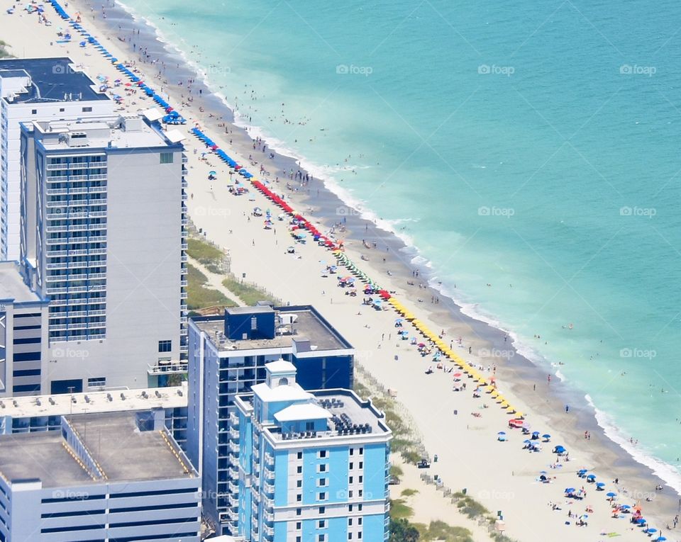 Myrtle Beach view from above