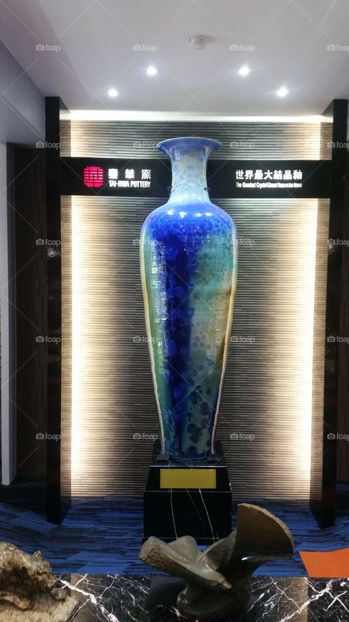 The largest hand made vase in the world