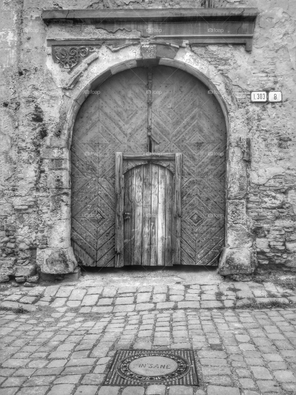 Insane. Doors of old Bratislava