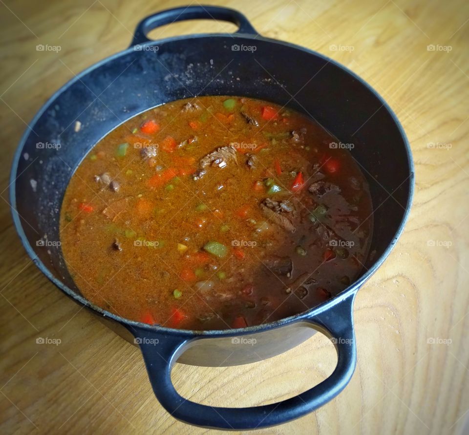 Home made stew