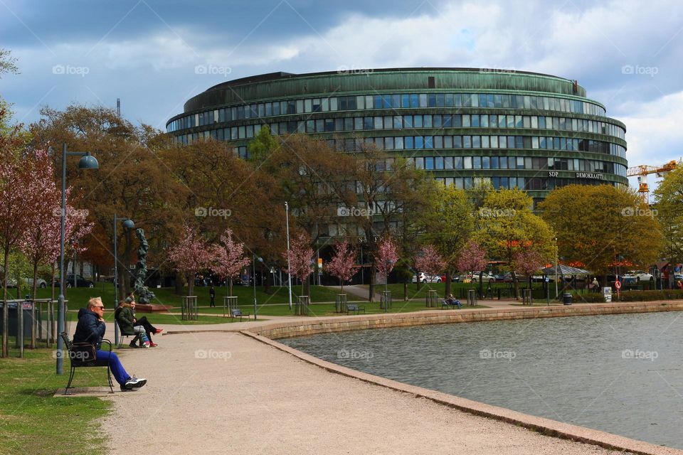 Circle house @ Hakaniemi, Helsinki, Finland