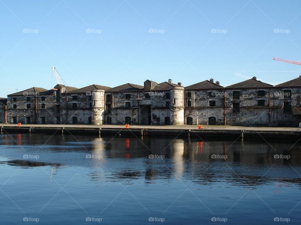 Cork old industrial docks 