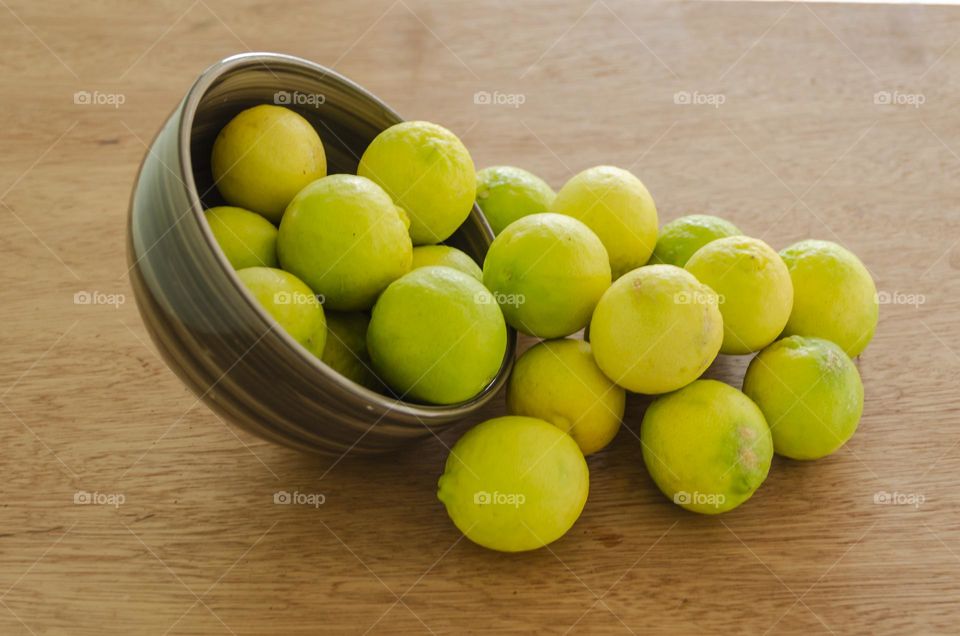 Toppled Bowl Of Lime