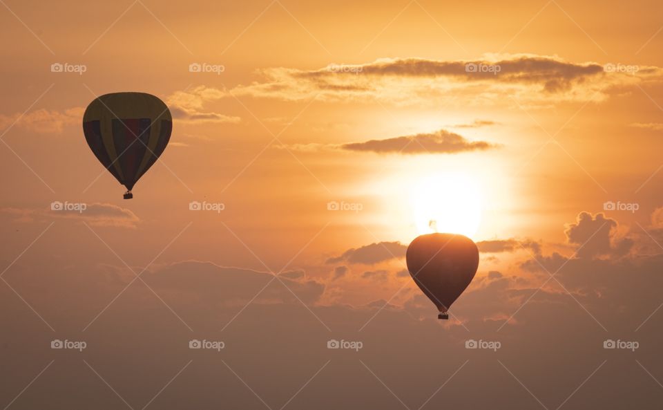 2019 Ballon festival just start in Bagan , Myanmar