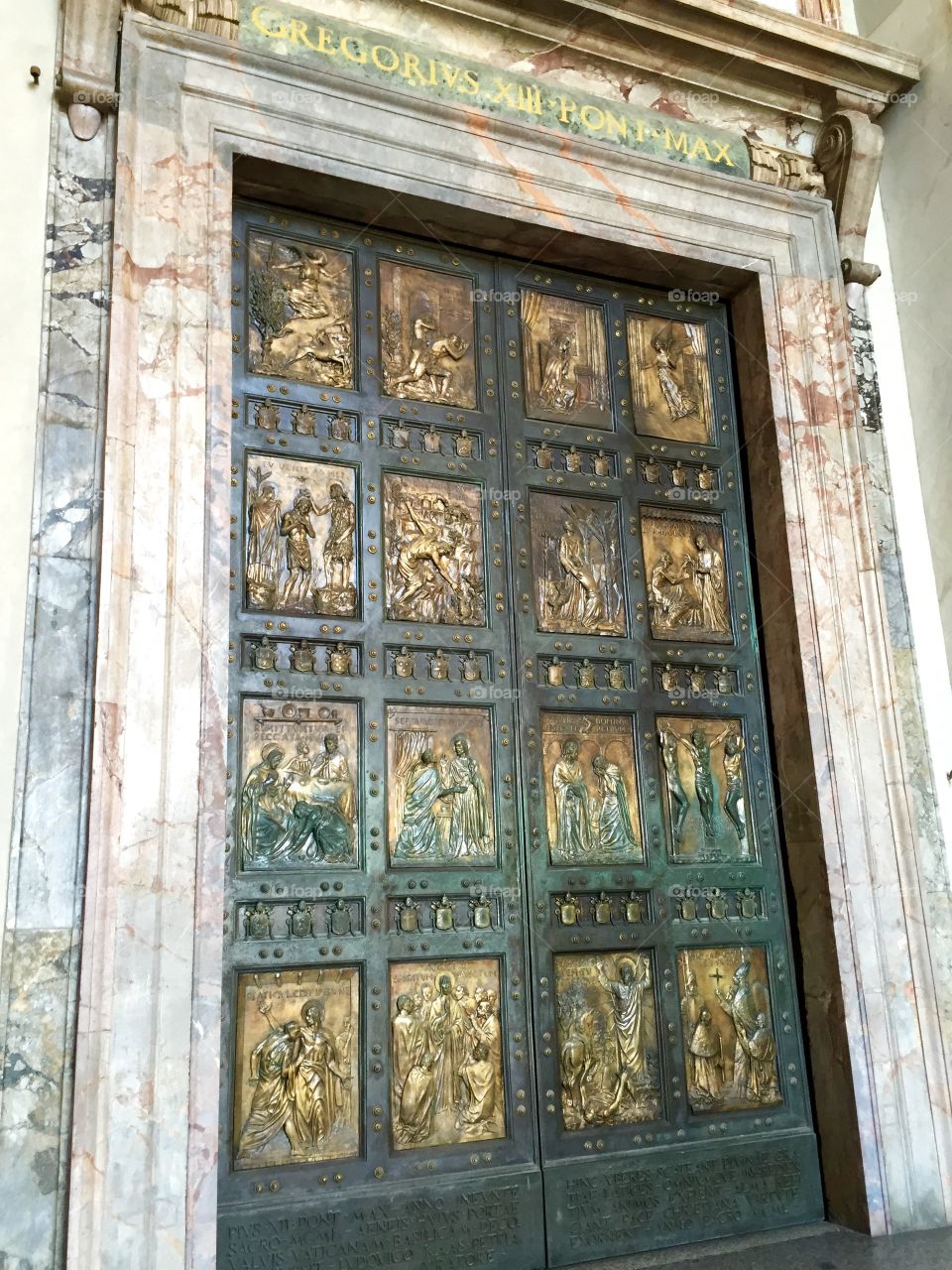 Door at St. Peter's Basilica