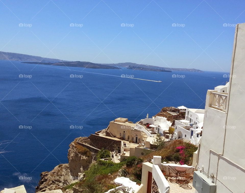 Summer enjoy on the island 