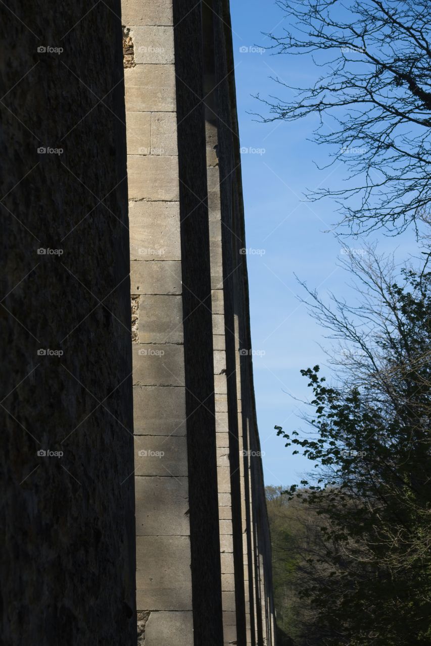 old building in the autumn