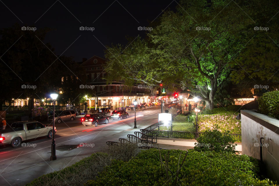 Street at night