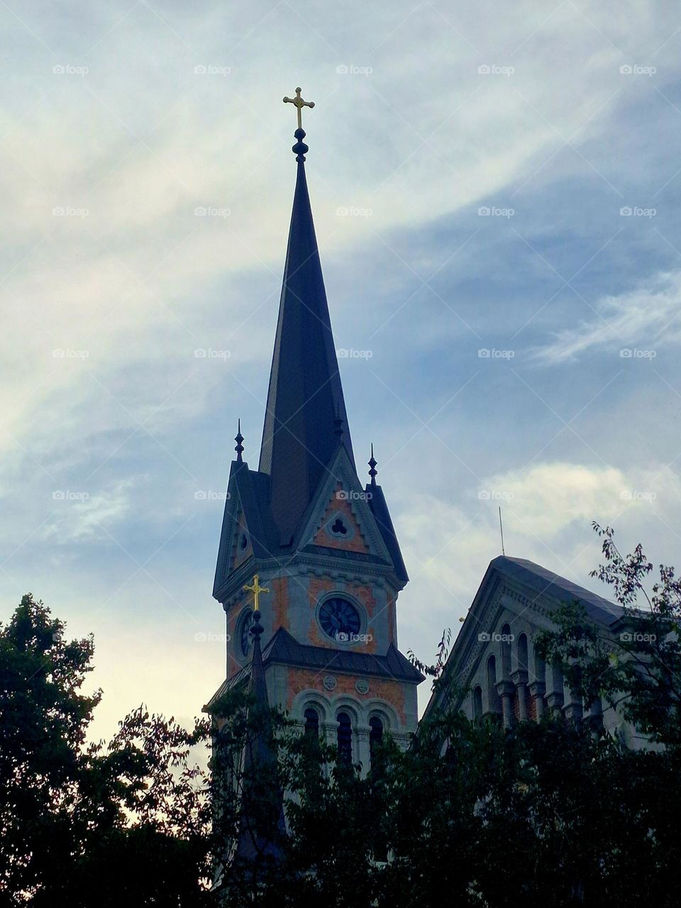 the church in Budapest