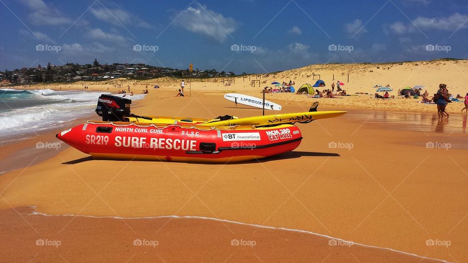 Surf Rescue Boat