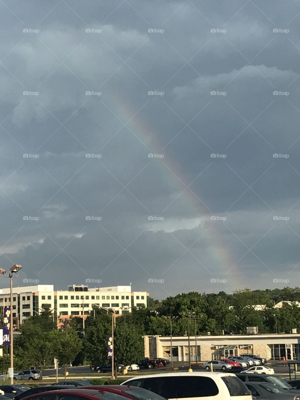 Rainbow over West Baltimore 