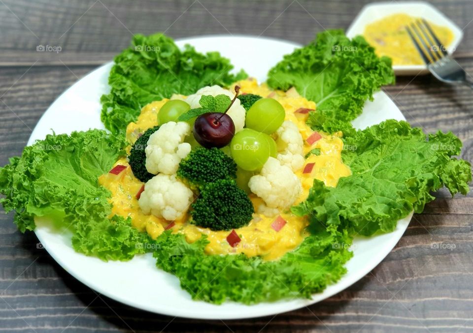 Delicious eggs and vegetables dishes