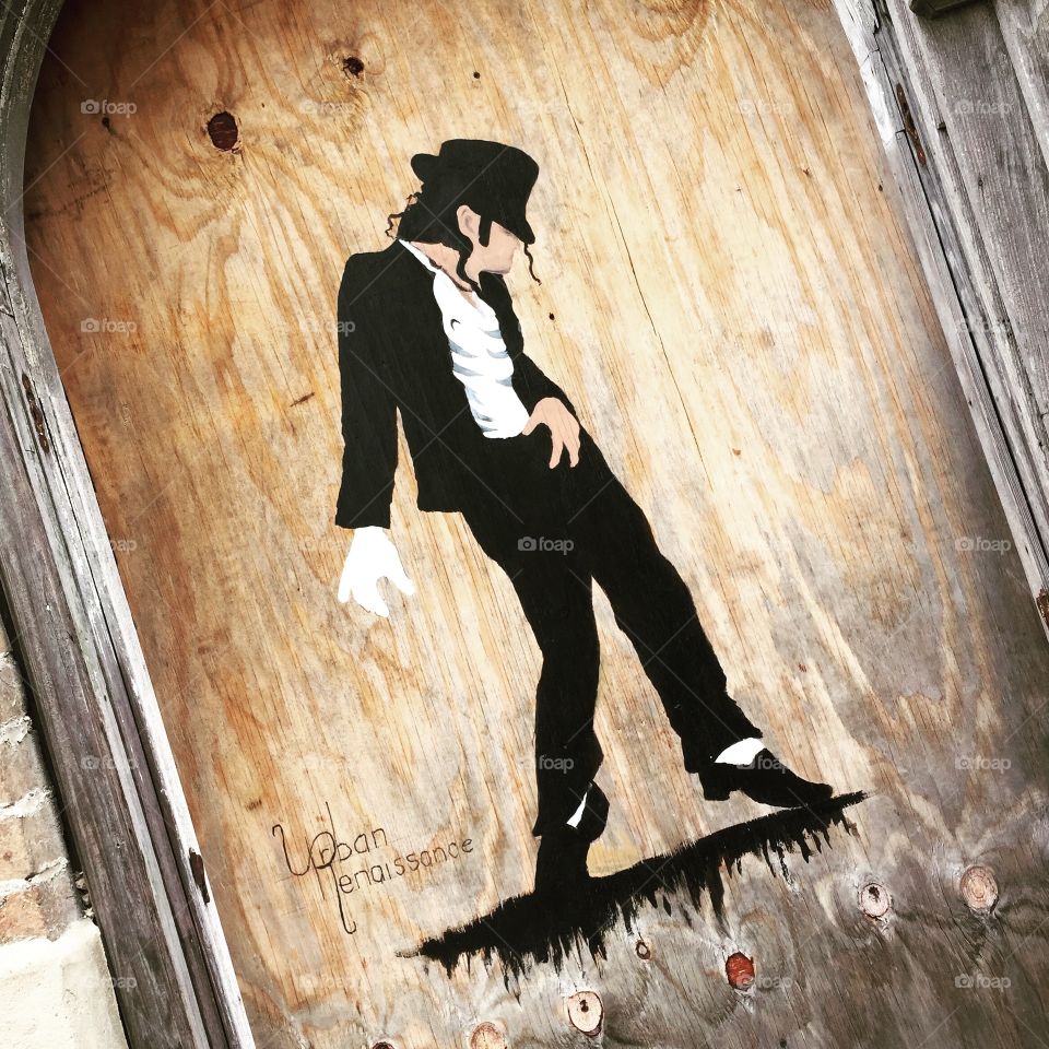 Michael Jackson street art