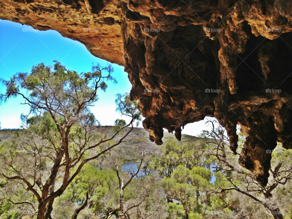 western australia river cave stalactite by gdyiudt