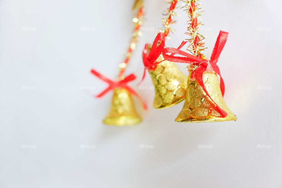 Chistmas decoration on isolate white background