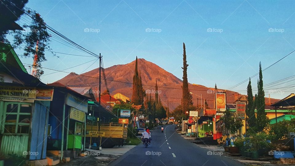 Mount Lawu in Central Java