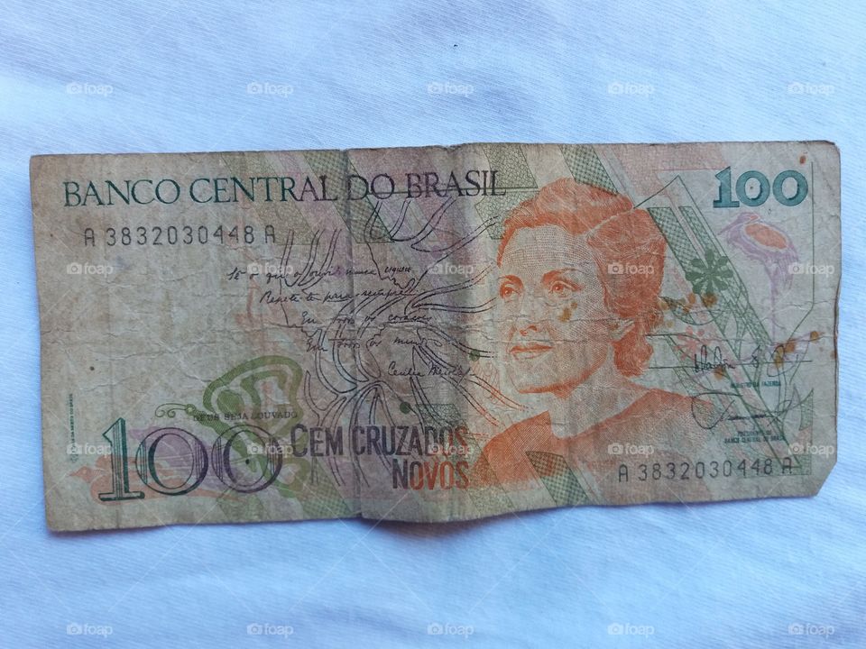 Brazilian old money notes