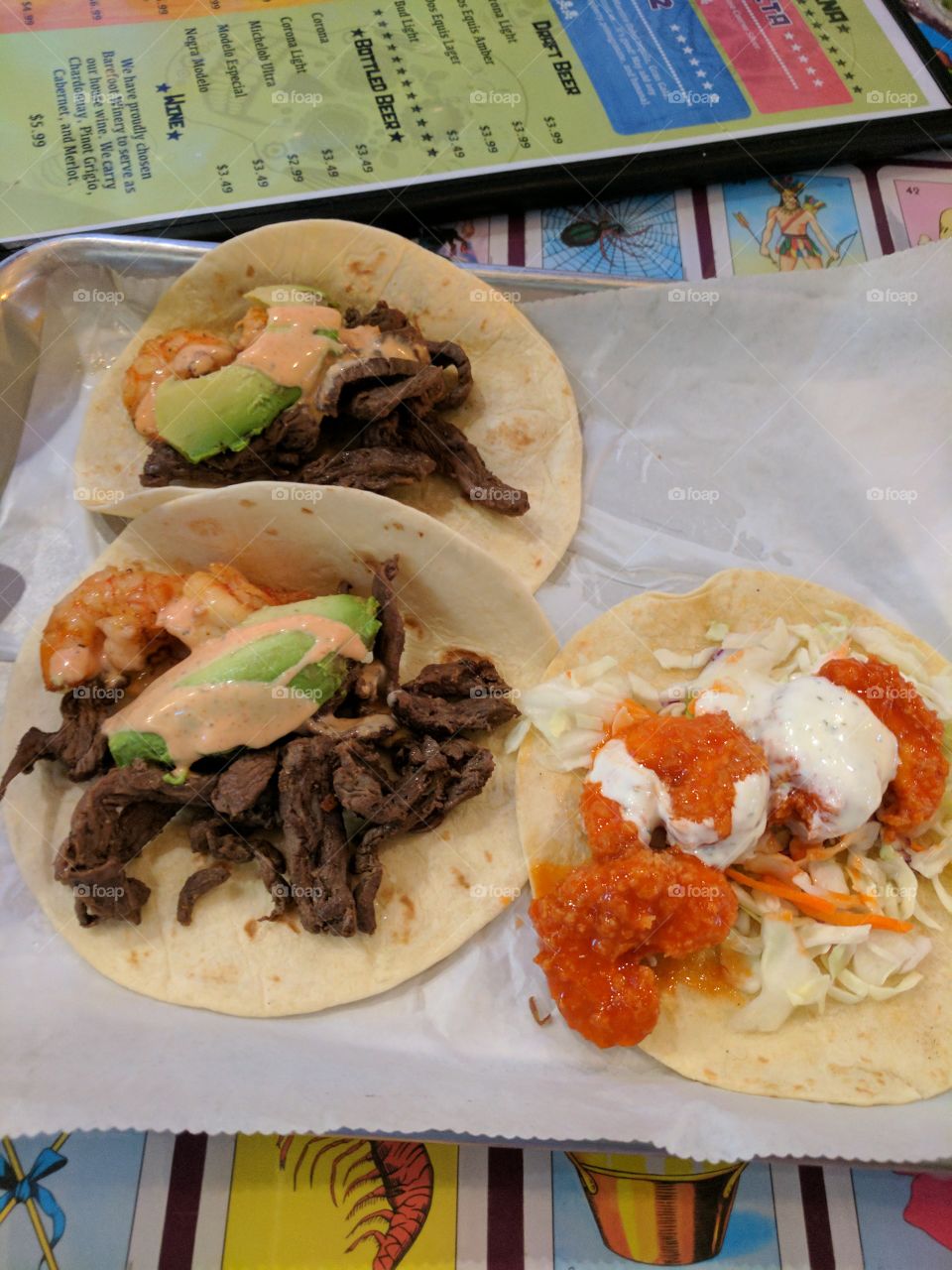 taco time
surf and turf wow