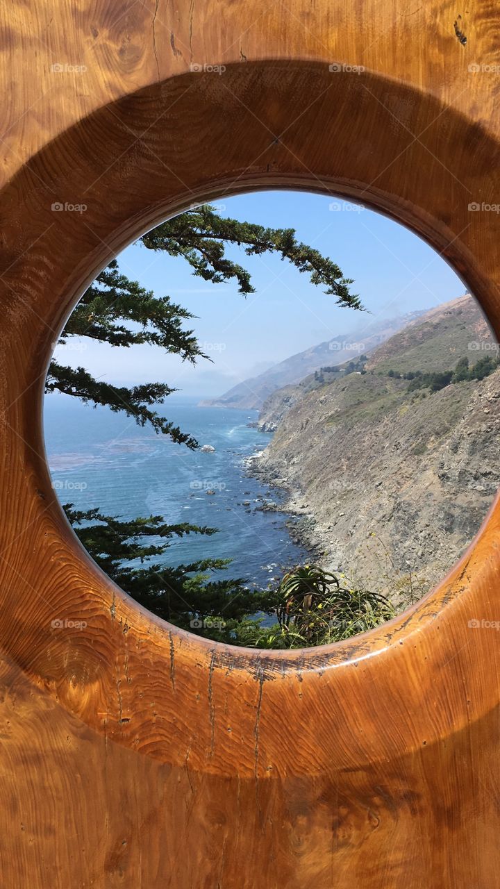 Portal to Big Sur at Ragged Point