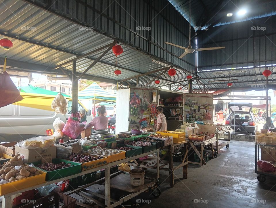 Taiping -Aulong morning market