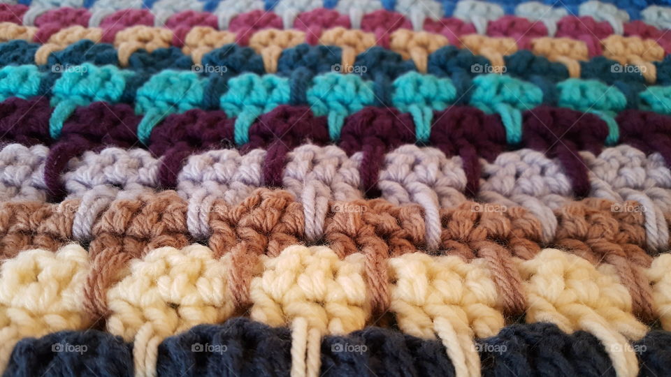 Colorful crochet