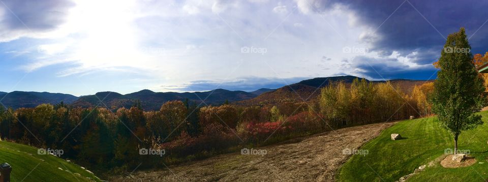 Autumn mountains 