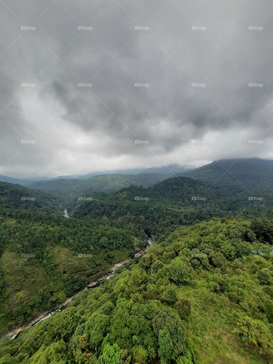 Over the mountains and through the woods.