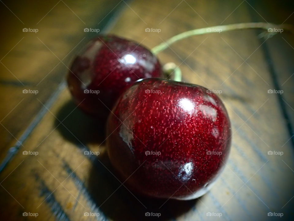 Delicious cherries 