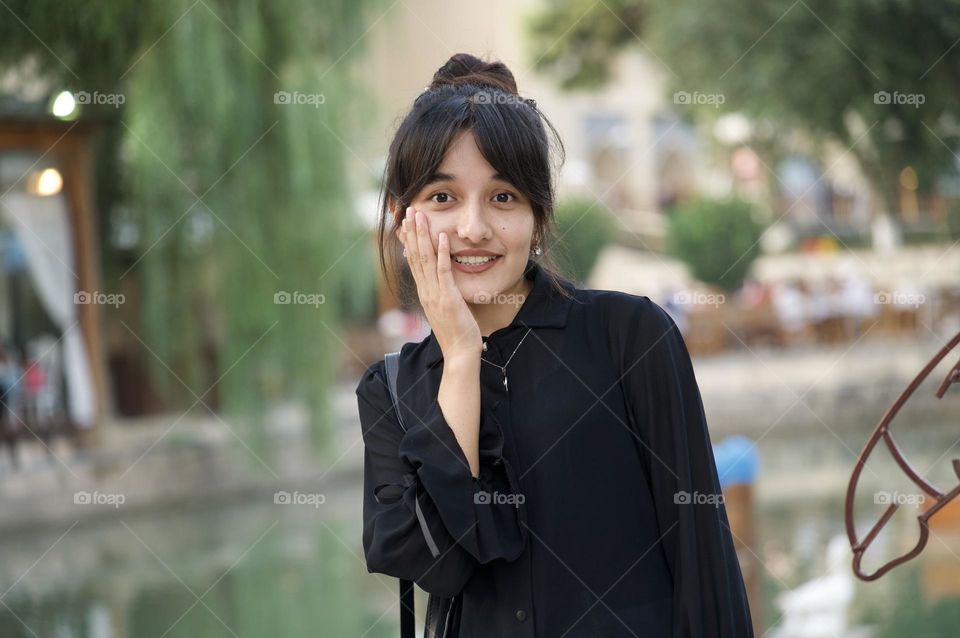 Middle Eastern girls have a natural charm that shines through in any portrait.